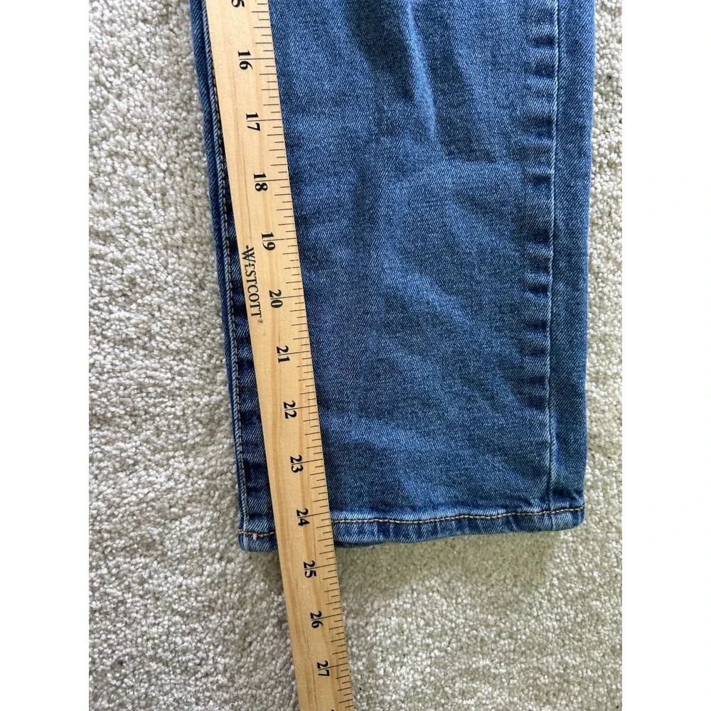 Jordache Girls Jeans Size 12 Medium‎ Enzyme Straight Fit Adjustable Waist